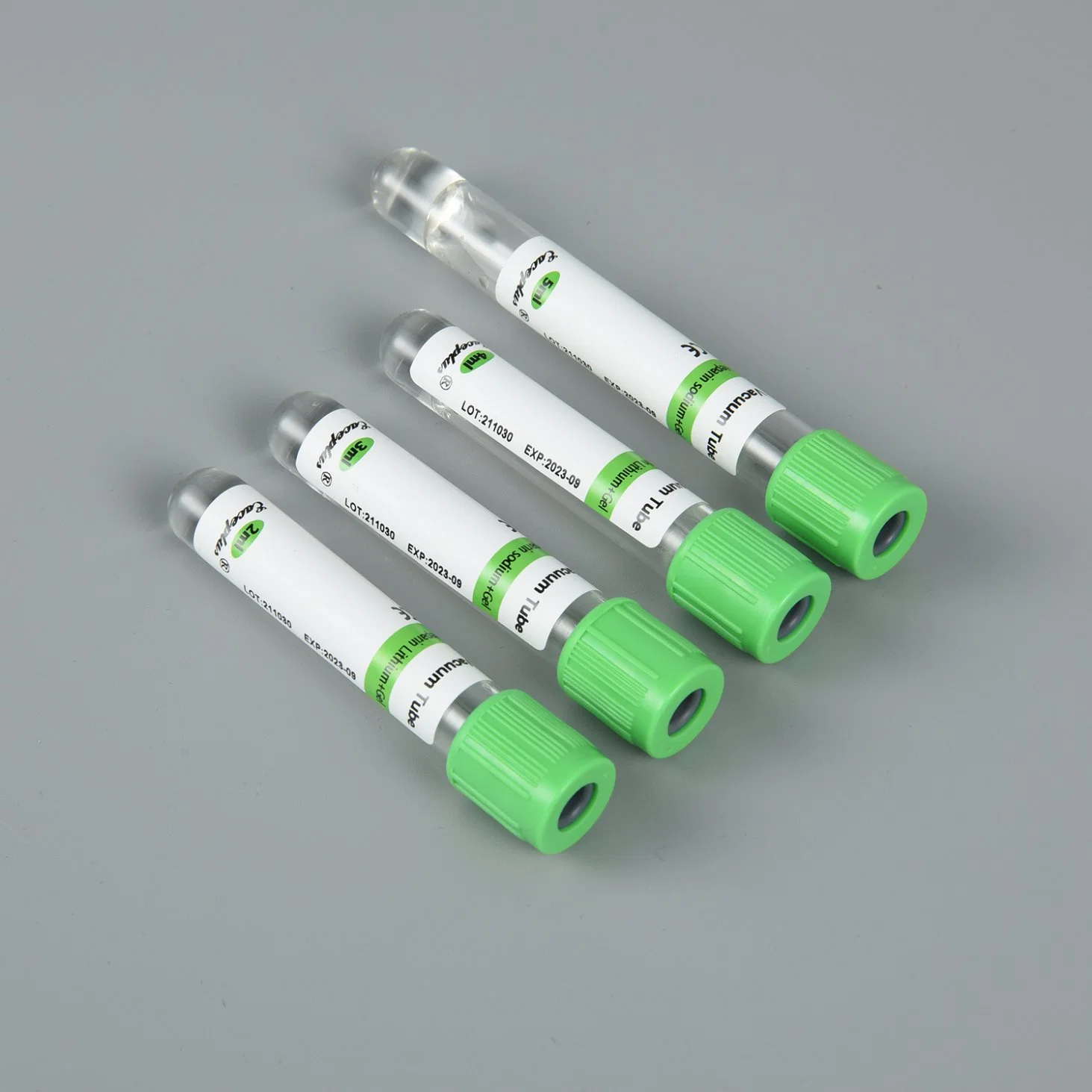 Siny Manufacture Gel&Sodium Citrate Use Medical Plain Blue Cap Disposable Vacuum Blood Tube