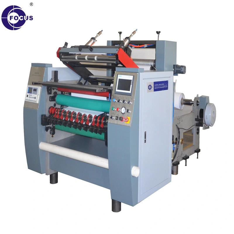 ATM POS Cash Register Slitter and Rewinding Machine Cashier Thermal Paper Roll Rewinder Slitting Machine Paper Jumbo Roll Machine