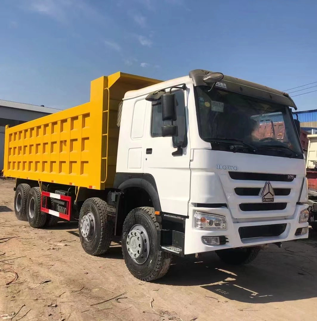 HOWO Tipper Trucks Lorry Dumper 6X4 8X4 Heavy barato Chino Marca Sinotruck 40 tonelada camión volquete usado para la venta