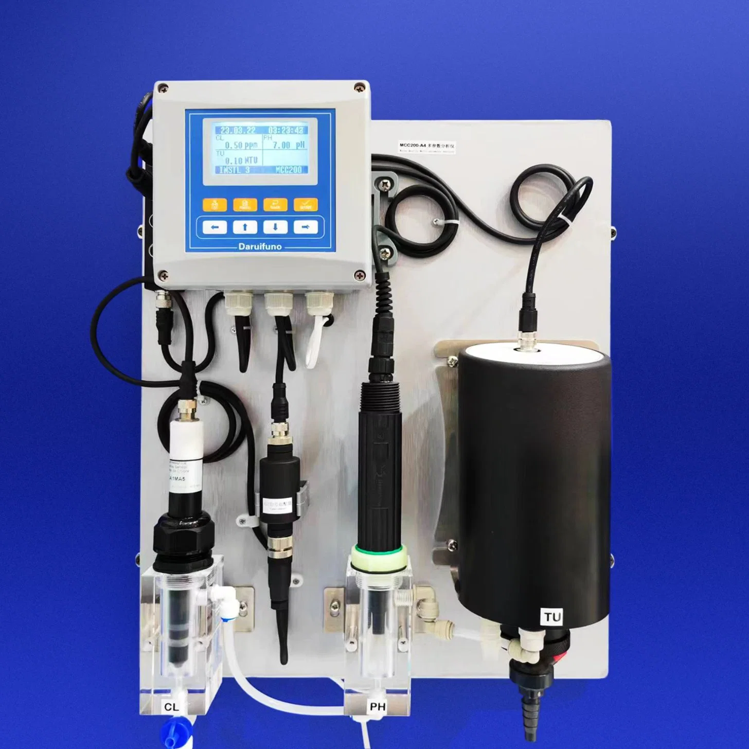 Industrielles EC/do/TU/TDS/pH/ORP Multiparameter-Messgerät für die Abwasserbehandlung