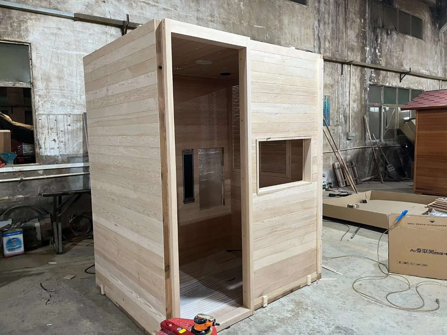 Quarto Mini-Sauna Hemlock com o melhor preço