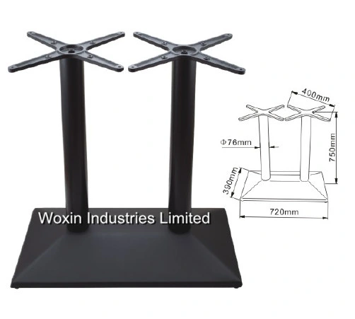 Le métal en fonte Meteriall Tulip Base de table (14A)