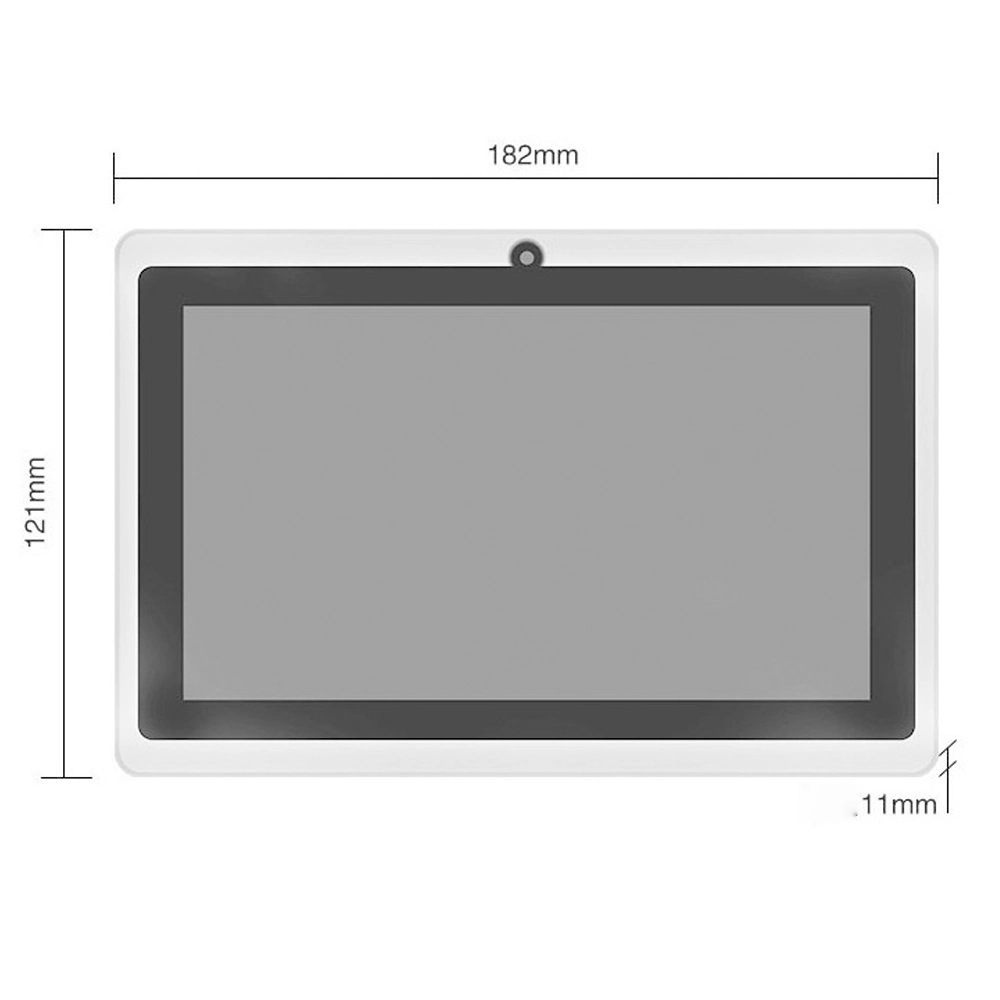 Usine de 7 pouces de gros Android portable Mini-ordinateur de l'éducation des enfants d'étude avec Bt WiFi GPS