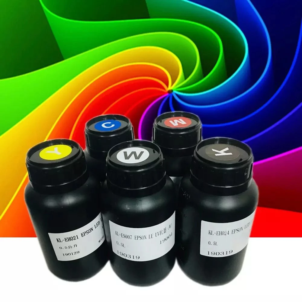 Taiwan UV LED Ink Printer Ink UV Ink for Flatbed Inkjet Printer