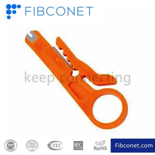 Fibconet Punch Down Tool mit Easy Stripper für UTP/STP rund Kabel