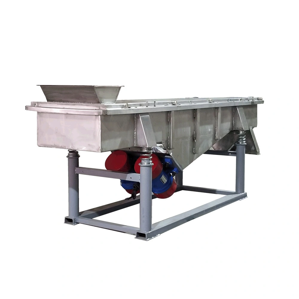 High Frequency China Quartz Sand Linear Vibrating Screen