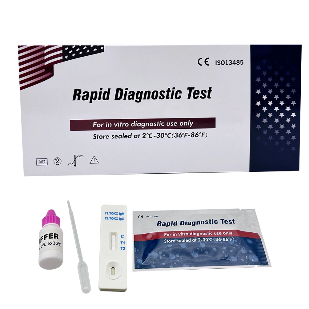 Kit de detección rápida de anticuerpos IgM anti-toxo IgG