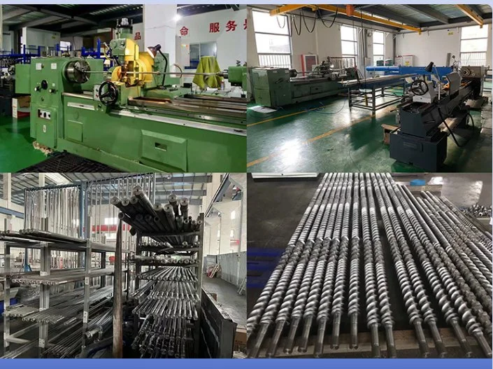 Nanjing Twin Screw Extruder Plastic Machine Twin Screw Thread Components