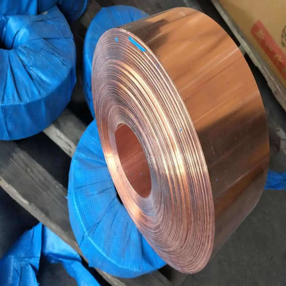 Thickness 0.1mm~3mm Copper Coil C1100 T2 Tp2 Copper Strip