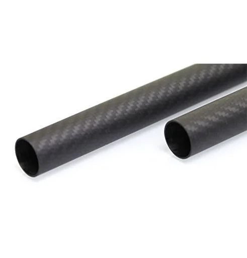 Light Weight Direct Manufacturer Industrial Custom Full Carbon Fiber Round Tube Pipe