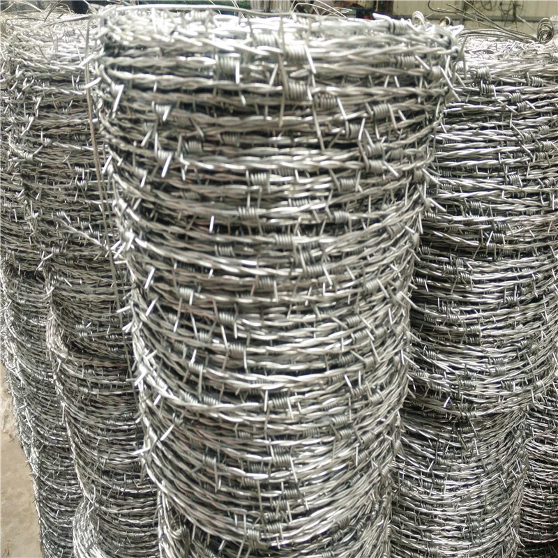 Cheap Buildings Garden Supplies 1.7 mm 250 M Hot Dipped Galvanized PVC Coated Barbed Wire
