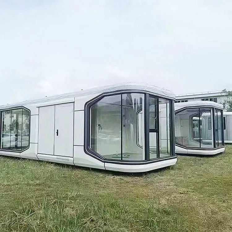 Space Capsule Movable Homes Mobile Prefab House Container Tiny Prefabricated Casas