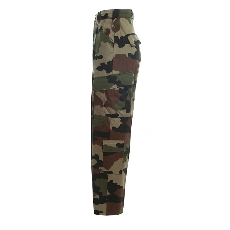 Airsoft Francés Woodland Camuflaje Ejército estilo uniforme de combate ACU