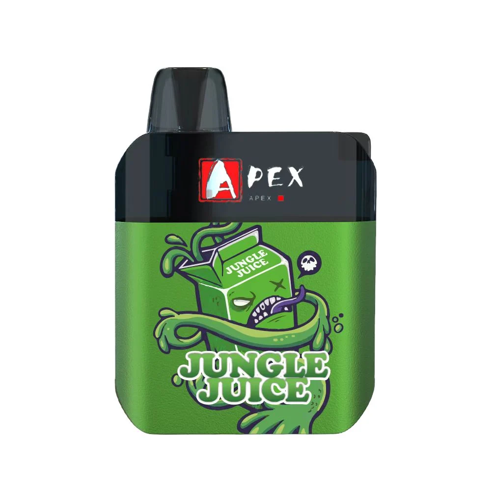 أطواق Vape Apex 3000 التي يمكن التخلص منها أطوار E السجائر بطارية قابلة لإعادة الشحن بقوة 500 مللي أمبير/ساعة 6.5مل جهاز قماطر نسيج الملف الأصلي 100%