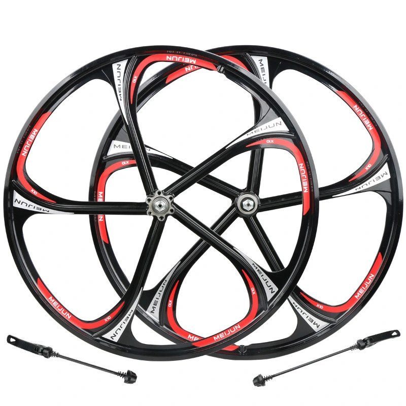 Magnesium Hang Magnesium Alloy Integrated Wheel 26 Inch Rotary Integrated Wheel Set Mountain Bike Rim