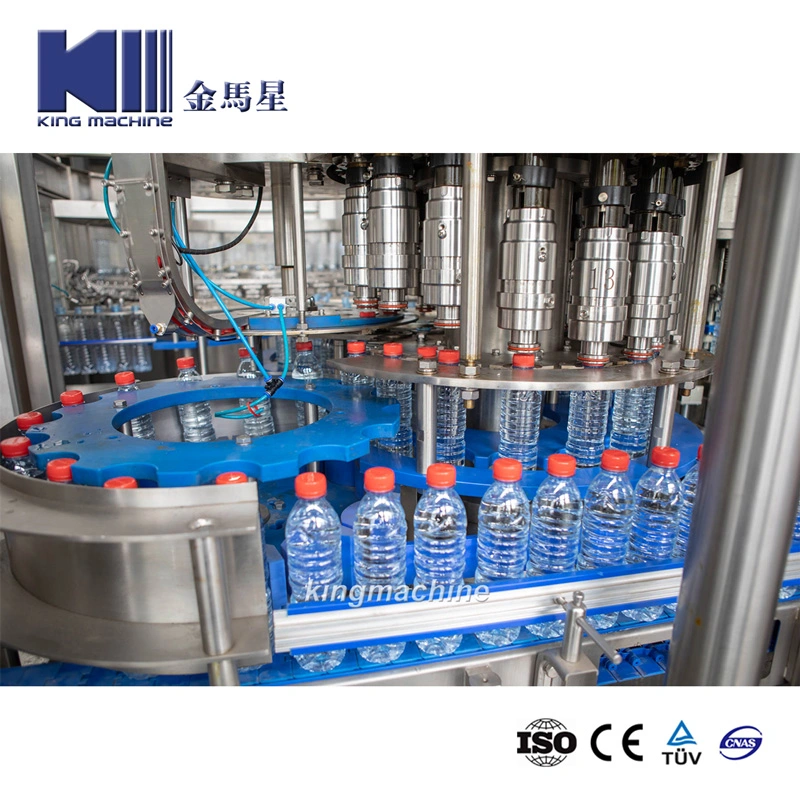 Automatic Plastic Bottle Water Filling Packing Production Line