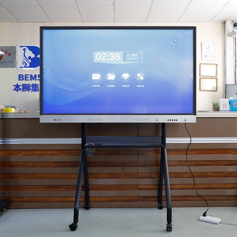 Touch Interactive Panel Digital Interactive Smart Board Black Custom Notice Board Aluminium School Blackboard