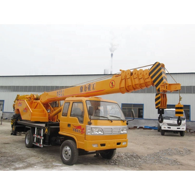 High Efficiency Hydraulic Lifting Telescopic Boom Truck Mounted Crane