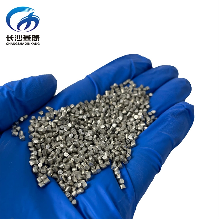 Xinkang Supply Tin Pellets Metal Tin Evaporation Materials for Process