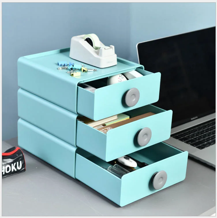 Cosmetic Jewelry Storage Box Storage Drawers Plastic Storage Boxes Desktop Organizer