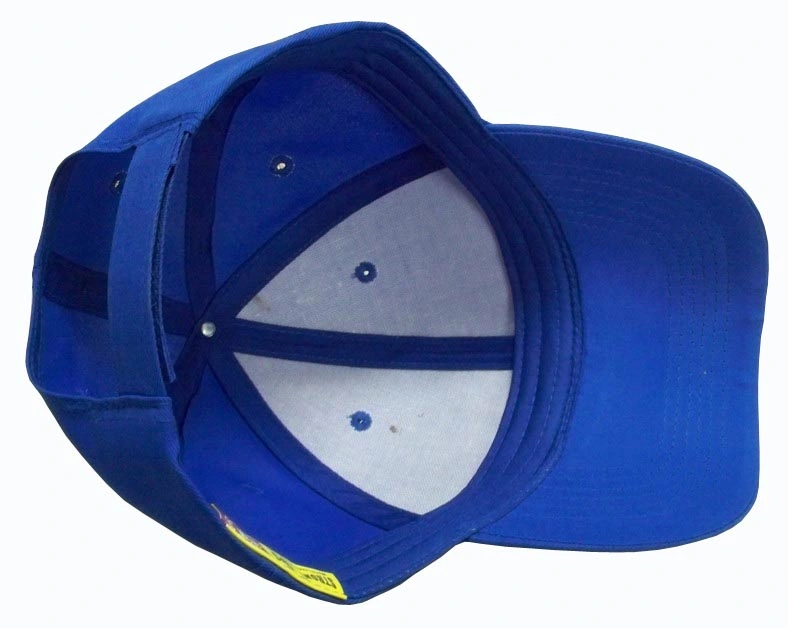 100% poliéster de sarga promocionales baratos gorra de béisbol