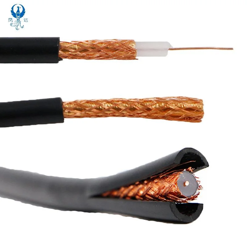 Nyy Assembly Rg58 Rg59 RG6 Coaxial Cable with F TV BNC Connectorquad-Shield RG6 Coaxial Computer Network Communication Wire Cable Power Cable