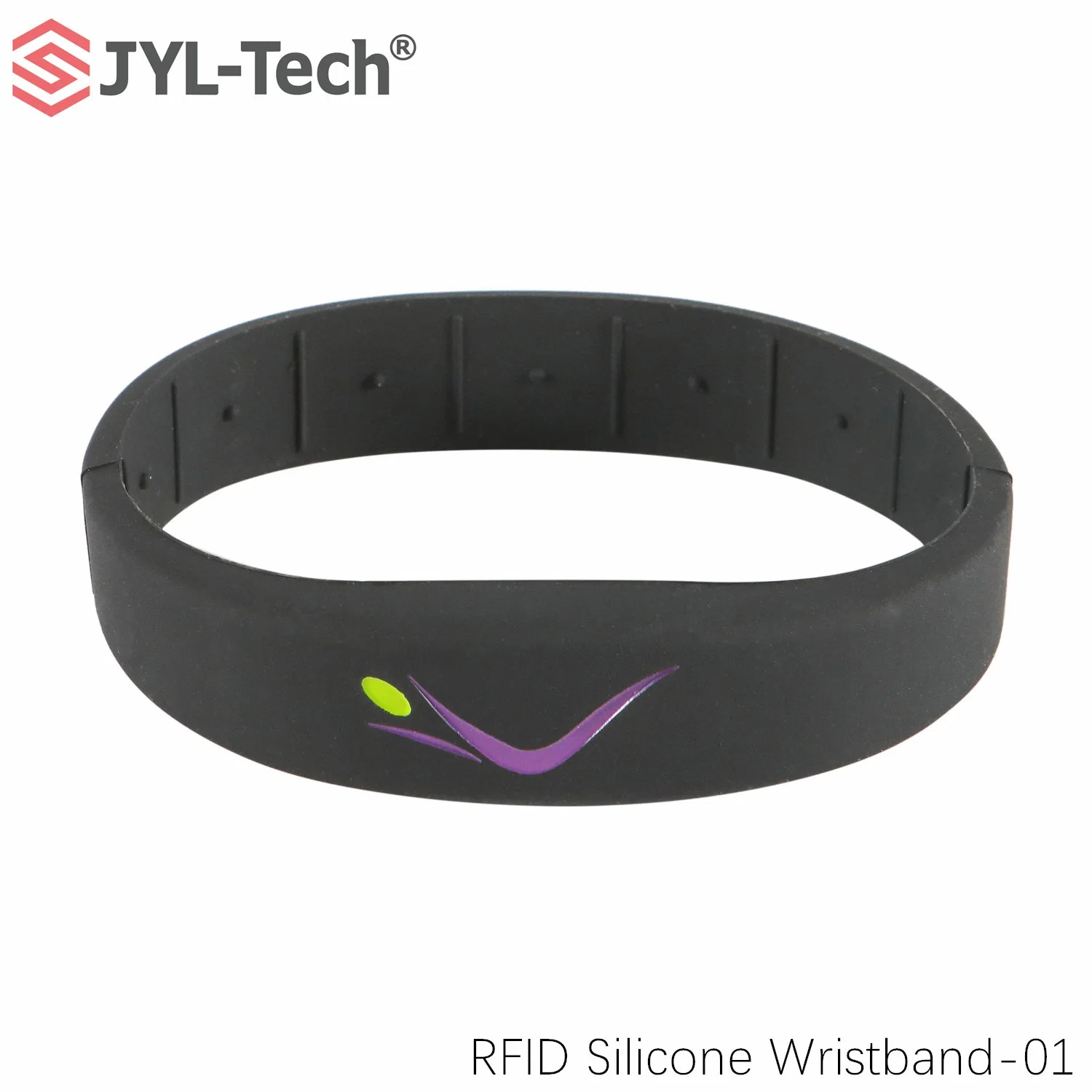 Resistente al agua ajustable inteligentes RFID Pulseras Pulsera Brazalete de silicona de NFC