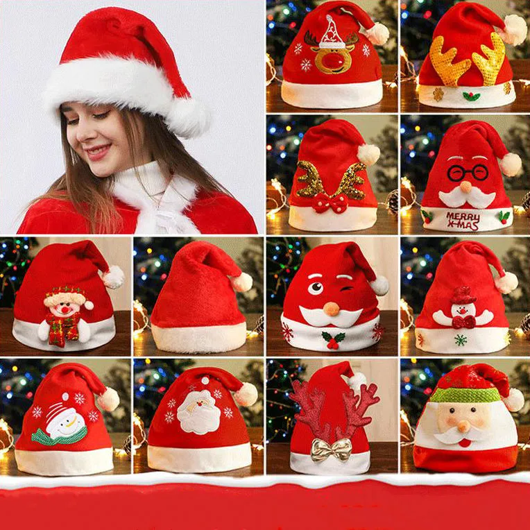 2023 New Design High quality/High cost performance  LED Light Christmas Hat Children Hat Factory Supply