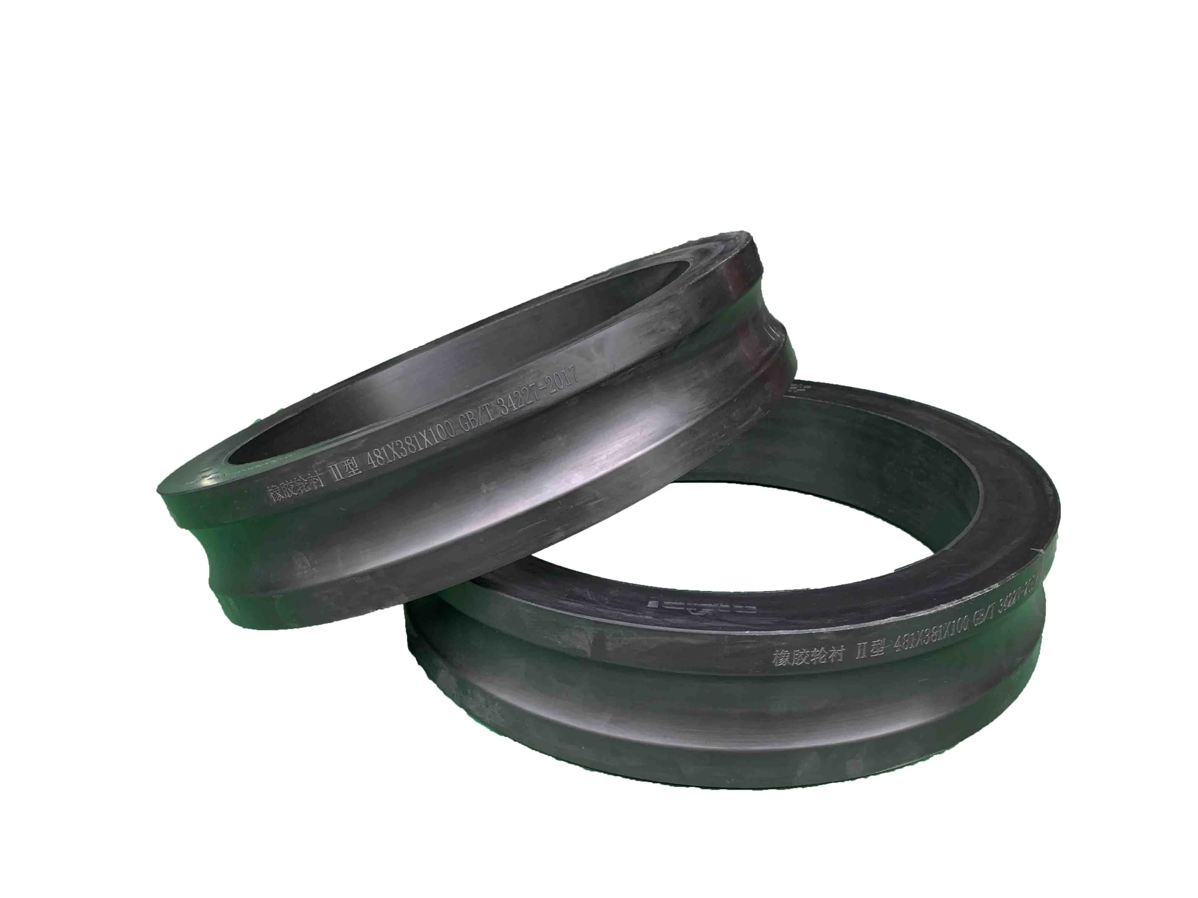 Cableway Rubber Accessories Rubber Sheave Liner Wheel Lining for Air Passenger Cableway