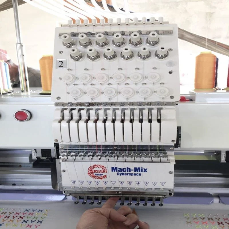 High Speed Tubular Embroidery Machine