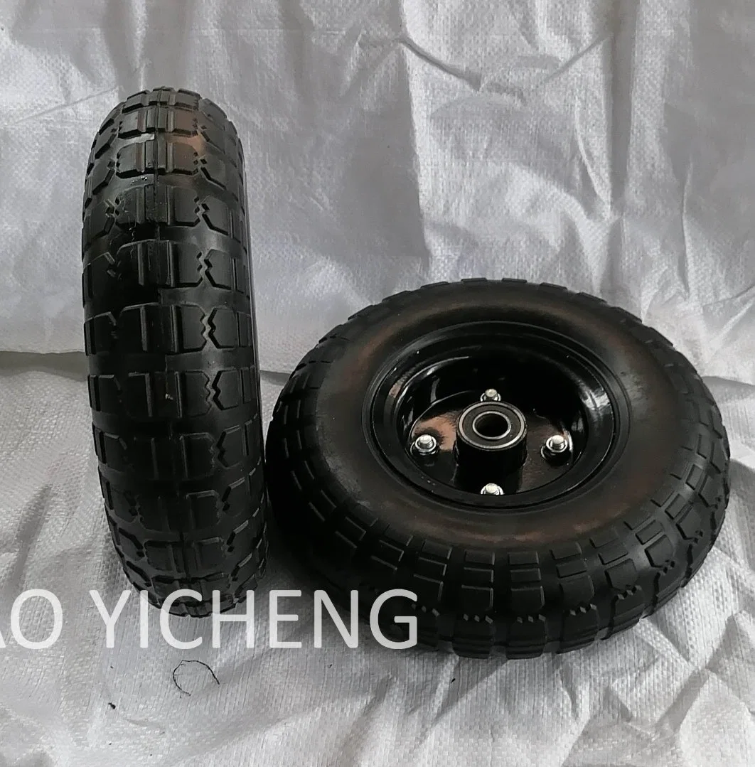 10 Inch Solid Rubber Wheel and PU Foam Wheel