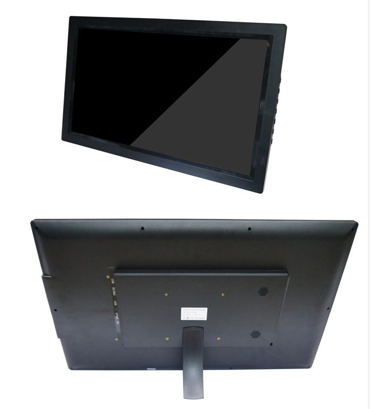 Venta caliente de la tarjeta SD USB Marco Digital18.5"19" 21.5" 22" 24" pulgadas LCD WiFi Android Publicidad Reproductor de vídeo HD del Reproductor Digital Photo Frame con la batería