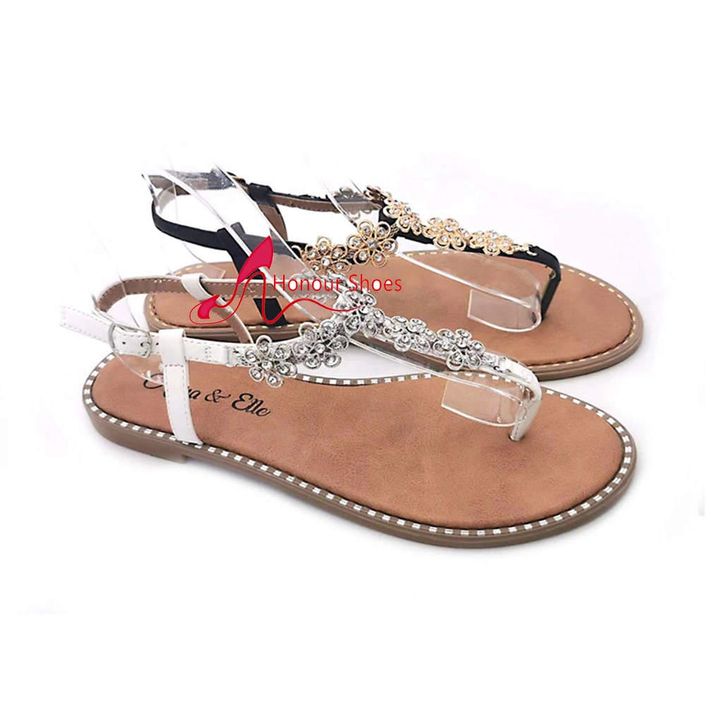 Lace up Sandals, PU Woven Shoes, Flat Heels, Women's Herringbone Flat Shoes