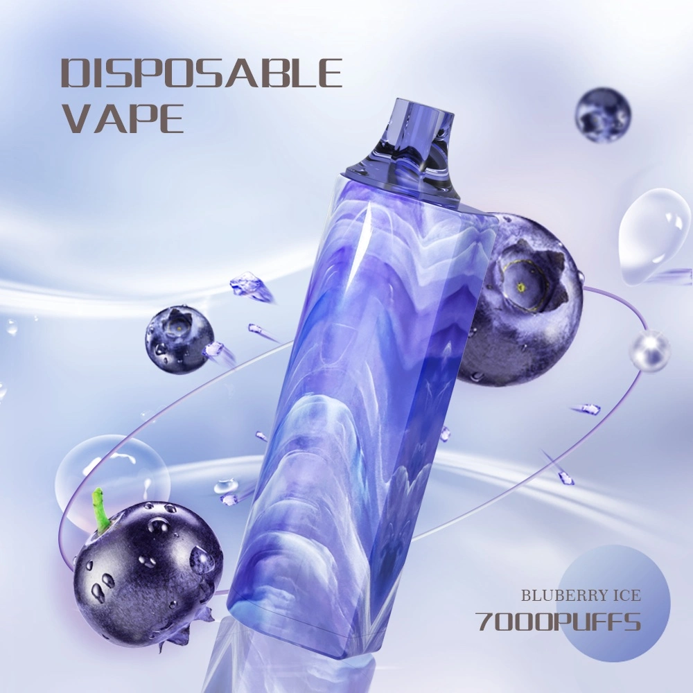 2023 Hot Selling Classical Flavors 7000 Puffs Disposable/Chargeable Vape 8-10ml E-Liquid & Type-C Rechargeable Fancy Flashing Ecig Wholesale/Supplier Vape Pen