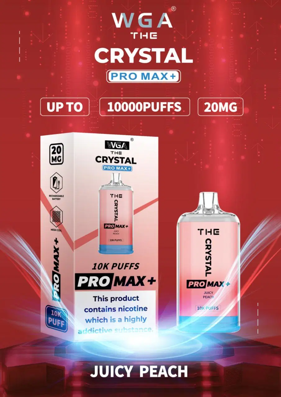 New Arrival Vape The Crystal PRO Max 10000 Puff Wholesale/Supplier I Vape 850mAh Disposable/Chargeable Vape Portable E Cigarette Amazing Crystal Vape