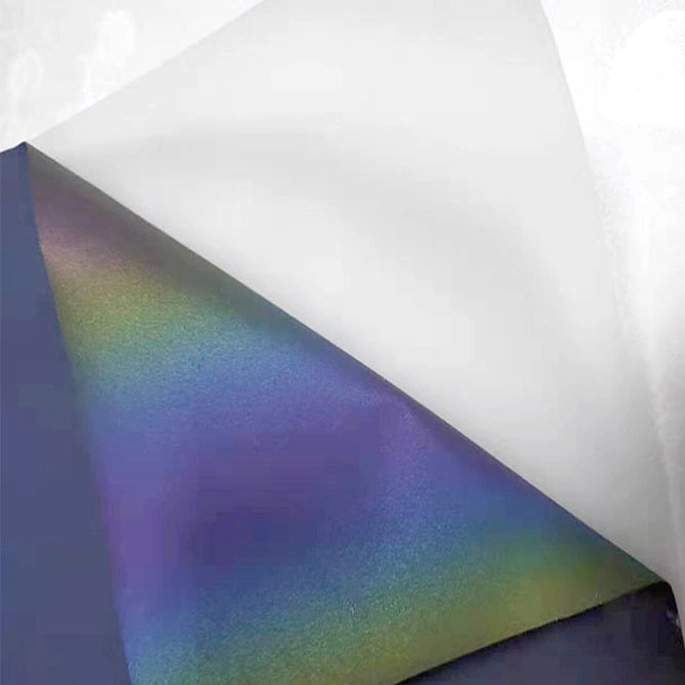 High quality/High cost performance Holographic Rainbow Reflective Heat Transfer Film Reflective Heat Transfer Textile Vinyl