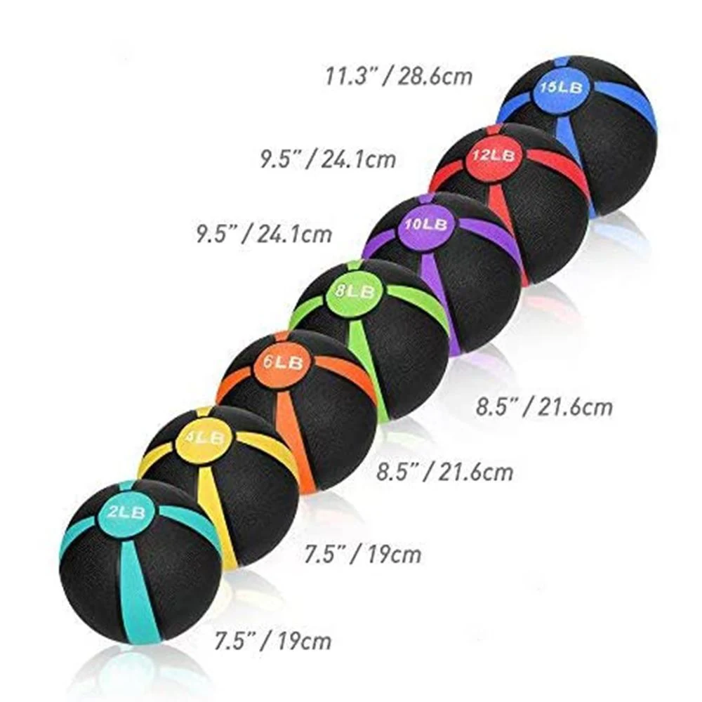 Non-Slip Rubber Weighted Fitness Medicine Phino Playground Slam Ball Fitness Gym Equipment Accessories