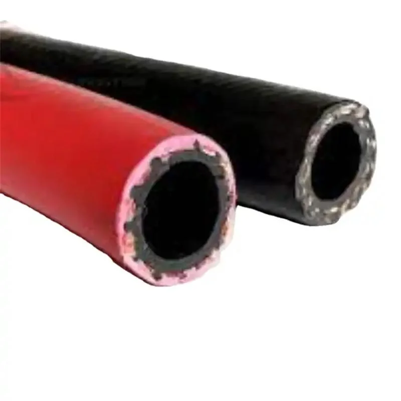 Red Cooking Gas Hose Pipe Top Quality PVC Twin Line Welding Tube