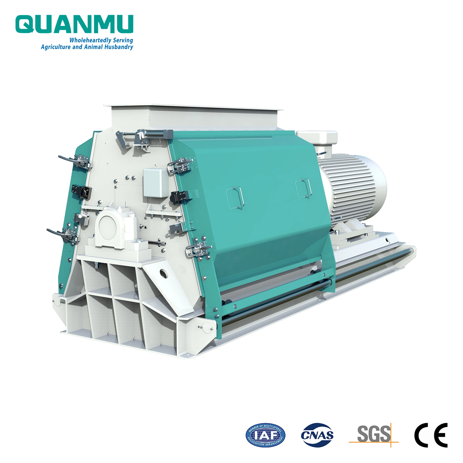 Best Price of High Efficiency Maize (Corn) Hammer Mill in Chicken and Poultry Animal Feed Mill with CE Certification