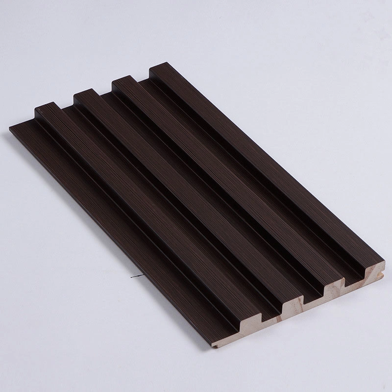 Eco-Friendly Cladding Panels Siding Interior Wall Interior Decoration 3D Fluted WPC Wall Panel Fluted Panels Wall Solid Wood