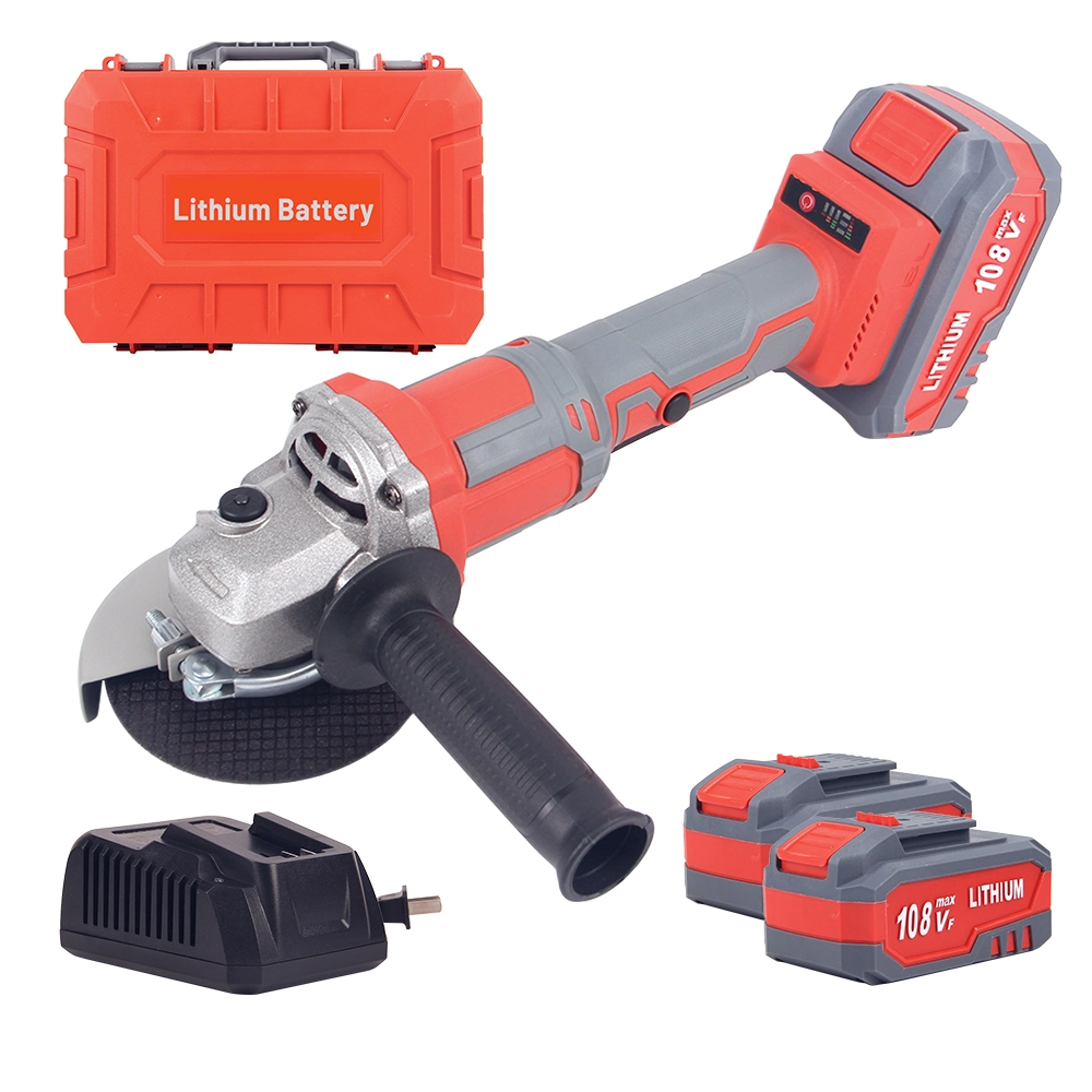 21V Mini Angle Grinder Cordless Rechargeable Handheld Grinding Tool Polishing Grinding Cutting Machine Power Tools