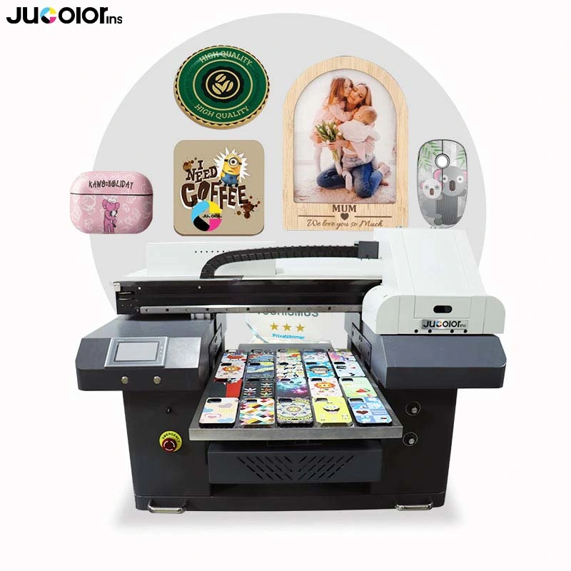 Jucolor Alle Konfigurationen DX7 DX10 G5I Frisbee Holz Foamboard Printing UV-Flachbettdrucker