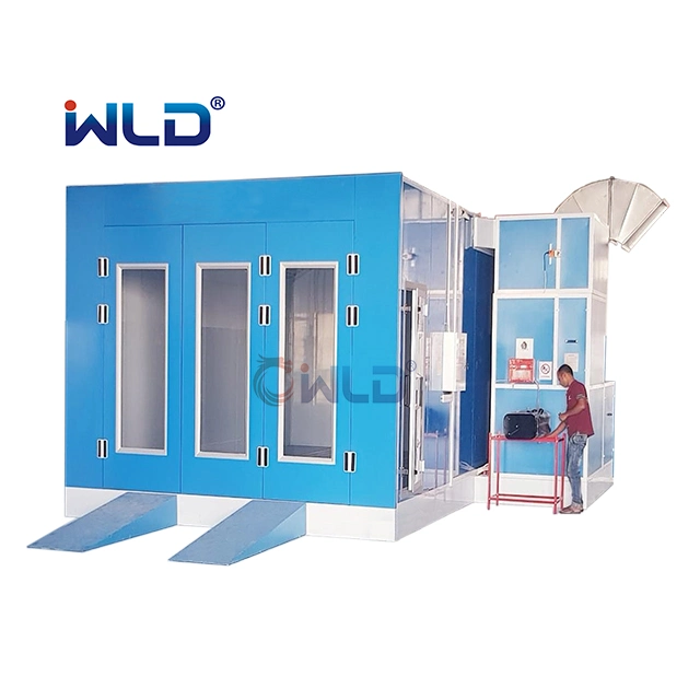 Wld6200 Economic Auto Bus Truck Spray Paint Booth for Sale/Downdraft Infrared Car Spraying Oven CE/Automotive Baking Room Painting Cabin/Paint Camera/Booth