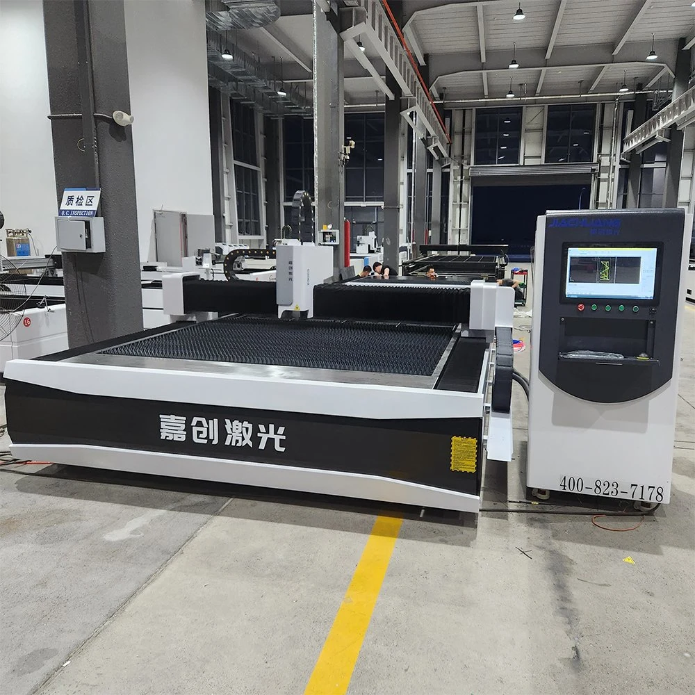 Machine de découpe laser en métal Aluminium Découpe CNC Machine de découpe laser à fibre avec CE