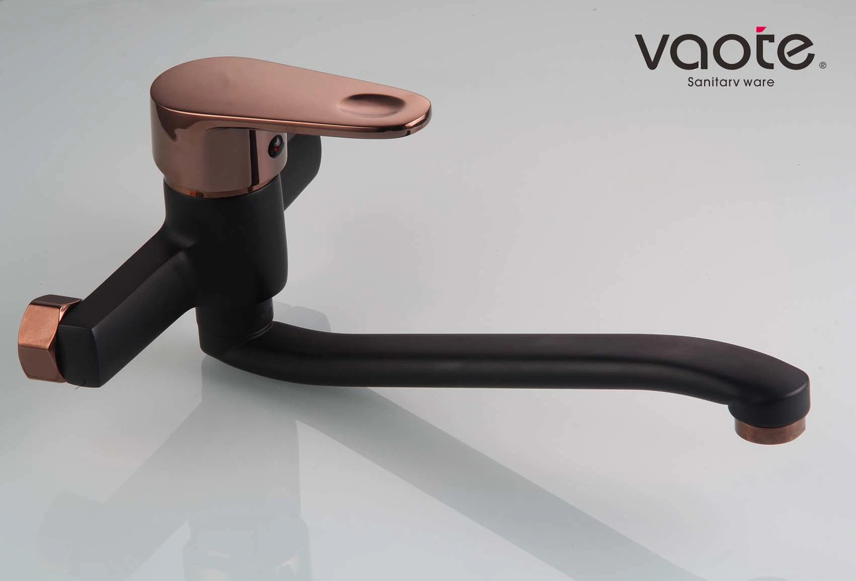 New Design Brass Body Matt Black with Rose Gold Bathroom (VT 14102)