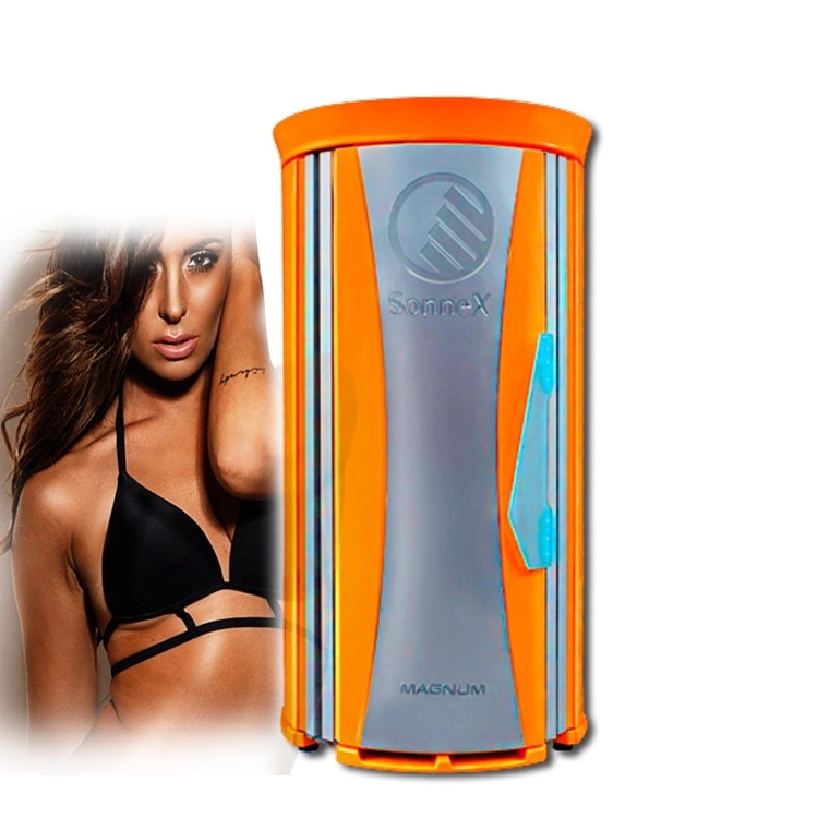 SPA Capsule Sunbath Indoor Tanning Machine Standing Solarium 10kw Salon Beauty Machine