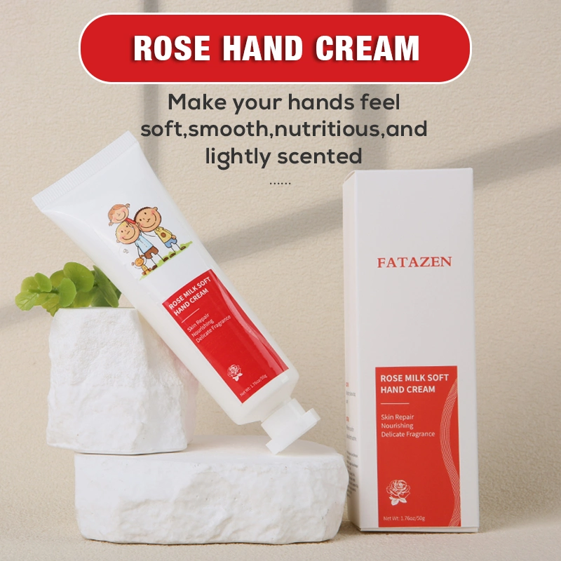 Natural Skincare Rose Moisturizing Hand Cream