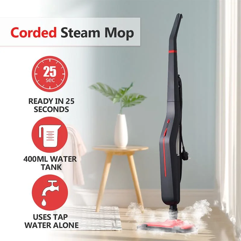 Limpieza de suelos eléctrico de alta temperatura Steam Mop limpiador a vapor práctico