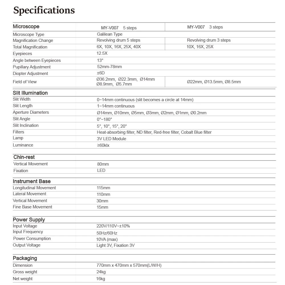 My-V007 Operation Microscope for Ent & Dental Surgery