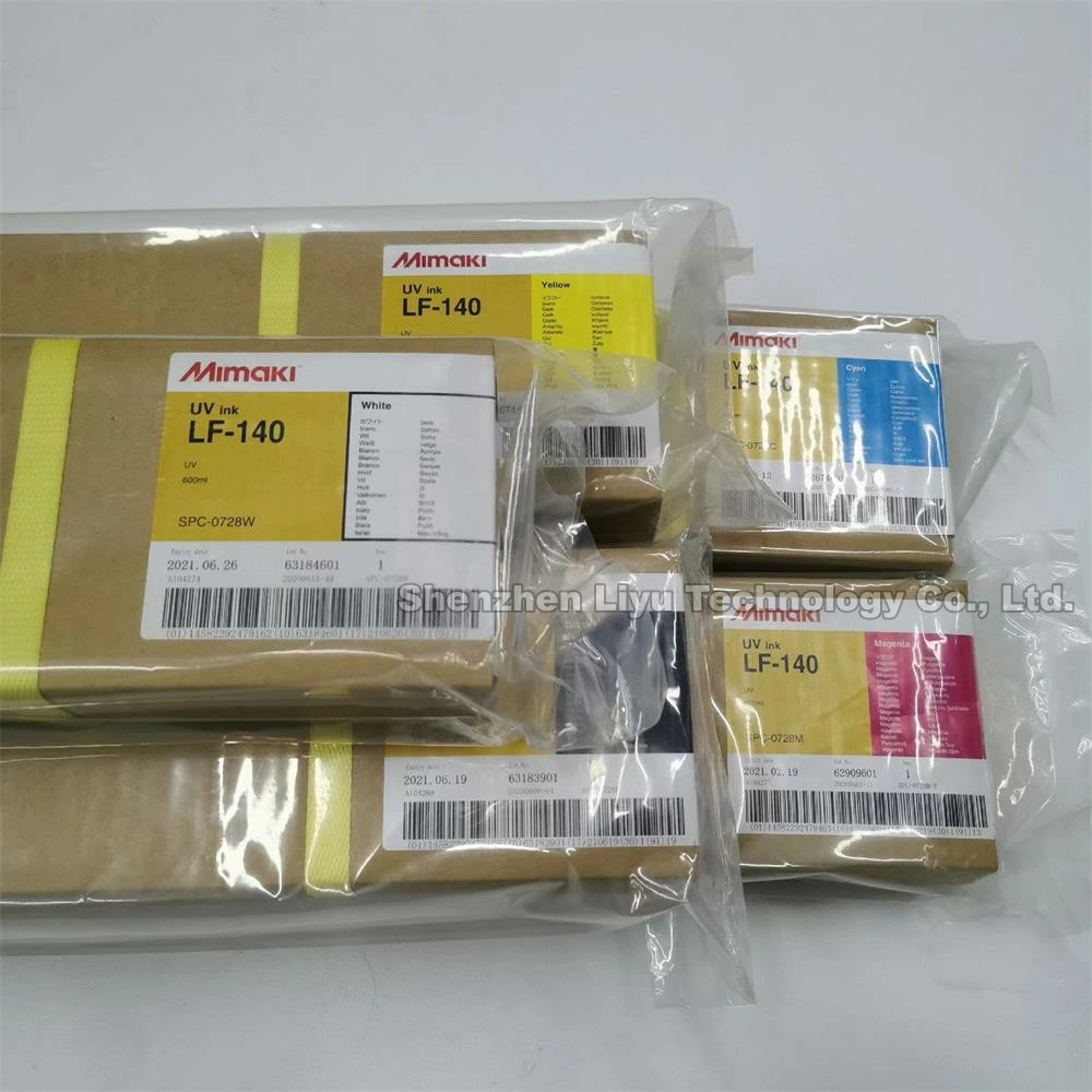 Mimaki Lf-140 UV Ink Replacement Cartridge for Mimaki Lf-140 UV Cure Spc-0728 Original Mimaki Lf-140 UV Ink Cartridge 600ml for Ujf-3042 Ujf-6042 UV Ink